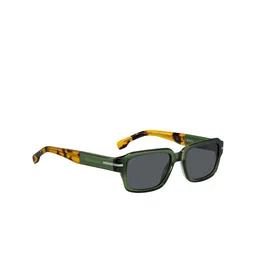 Hugo Boss Men UV Protected Lens Rectangle Sunglasses 206465XGW532K-picture-24