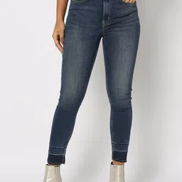 GAP Skinny Fit High-Rise Light Fade Non Stretchable Cotton Jeans-picture-22