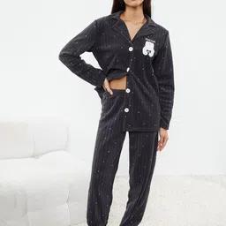 Trendyol Women Printed Night suit-image-64