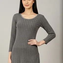 Lux Cozi Women Pure Cotton Round Neck Thermal Top-picture-38