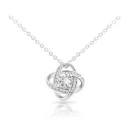 Rakva Women White Necklace and Chains image 4