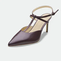 Oroh Women Leather Slim Heel Mules image 2