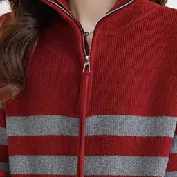 StyleCast x Revolte Women Striped Long Sleeves Pullover image 2