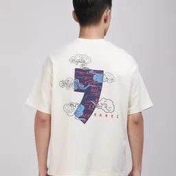 RARE RABBIT Men Printed Applique T-shirt-picture-35