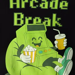 Chuckleberrie Boys Printed Hooded Sweatshirt image 4