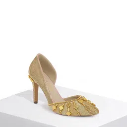 Papa Don't Preach Embellished PU Kitten Pumps image 2