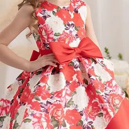 LULU & SKY Floral Print Fit & Flare Dress image 2