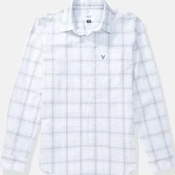 AMERICAN EAGLE OUTFITTERS Men Slim Fit Tartan Checks Checked Casual Shirt image 2