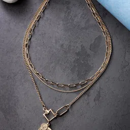 Scintillare By Sukkhi Gold-Plated Layered Necklace-picture-37