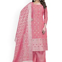 Maroosh Ethnic Motifs Woven Design Unstitched Dress Material-picture-23