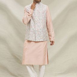Arihant Rai Sinha Men Regular Kurta with Trousers-picture-14