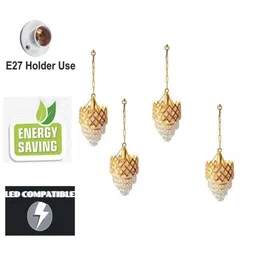 SOMIL Printed Glass Cylinder Ceiling Lamps image 4