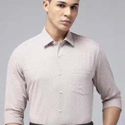 Arrow Manhattan Slim Fit Checked Pure Cotton Formal Shirt-image-77