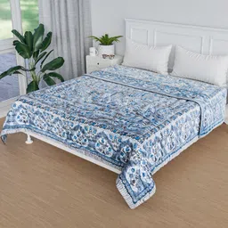 Aura Grey 380 GSM Single Bed Blanket-picture-17