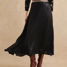 RAREISM A-Line Midi Skirt image 4