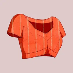 VS MALL Woven Design Zari Saree image 2