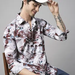 TRYBUY.IN Men Standard Opaque Printed Casual Shirt-picture-20
