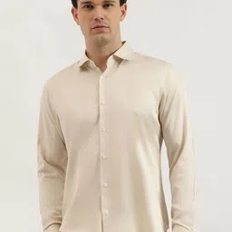 United Colors of Benetton Men Slim Fit Solid Spread Collar Cotton Casual Shirt-picture-27