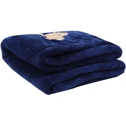 SIDLY PIDLY Navy Blue Cartoon Characters AC Room 210 GSM Blanket-picture-15