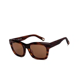 John Jacobs Unisex Brown Lens & Brown Square Sunglasses with UV Protected Lens 151001-picture-38