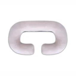 Dormyo Cream & Black Fibre Filled Breathable Maternity Pillow-image-94