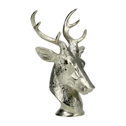 Hind Decor Silver Toned Reindeer Head Showpiece-image-53