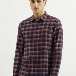 United Colors of Benetton Tartan Checks Cotton Casual Shirt-picture-18