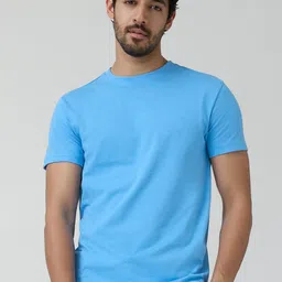 XYXX Cotton Rich Solid Code T-shirt for Men-image-4