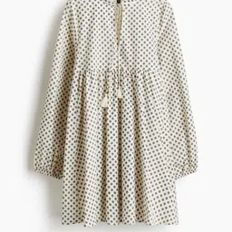 H&M Tie-Detail Cotton Dress-picture-23