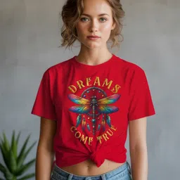 GRACE & JACK Women Graphic Printed Round Neck T-shirt-image-87