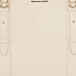Forever Glam by Pantaloons Colourblocked PU Oversized Structured Shoulder Bag image 5