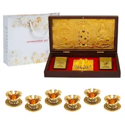 INTERNATIONAL GIFT Gold-Toned Religious Idol Showpiece-picture-16
