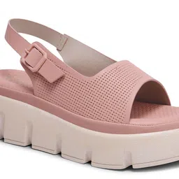 SHUZ TOUCH Women Slingback Open-Toe Chunky Sandals image 4