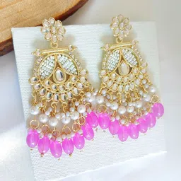 Anouk Floral Chandbalis Earrings image 3
