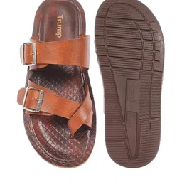 Trump Tan PU Flip Flops image 4