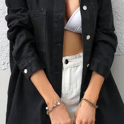 StyleCast Women Open Front Jacket image 2