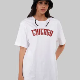 Underrated Club Women Typography Printed Bio Finish Applique T-shirt-picture-11