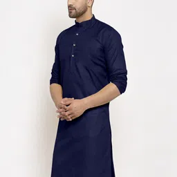 Krudha Fashion Men Thread Work Kurta image 4
