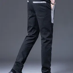 StyleCast x Revolte Men Slim Fit Easy Wash Pleated Trousers image 3