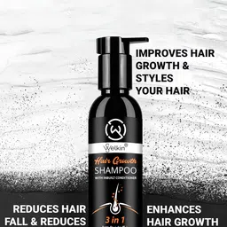 WELKIN Set Of 3 Hair Growth Shampoo - 200 ml Each image 3