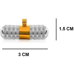 Utkarsh Silver-Plated Geometric Pendants with Chains image 4