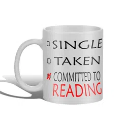 Get Fatang Professional Bookworm - Committed to Reading Printed Ceramic Cups & Mugs image 3