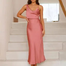 JC Mode Women Shoulder Straps Sheath Maxi Dress-picture-40