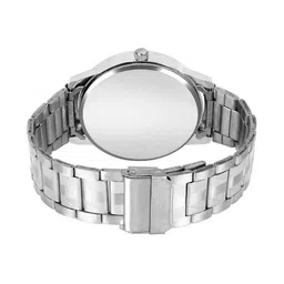 SZN Men Dial & Stainless Steel Straps Analogue Watch Aveo Steel BlackSZNN36514395 image 3