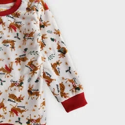 MYZUIE Kids GraphicPrinted Night suit image 3