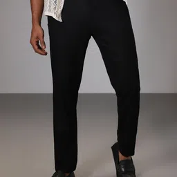 Banana Club Men Relaxed Mid Rise Trousers-image-29