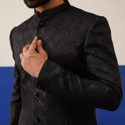 TheEthnic.Co Embroidered Sherwani Set image 4