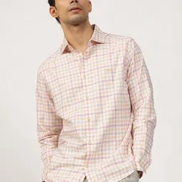 Andamen Semi Casual Men Cotton Linen Regular Fit Shirt-picture-38