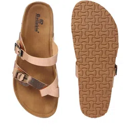 Dollphin Women Open Toe Flats with Buckles image 2