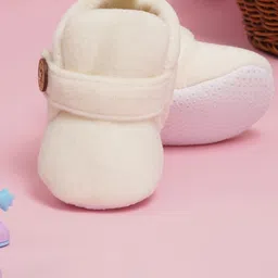 NESKA MODA Kids Cotton Booties With Long Socks image 5